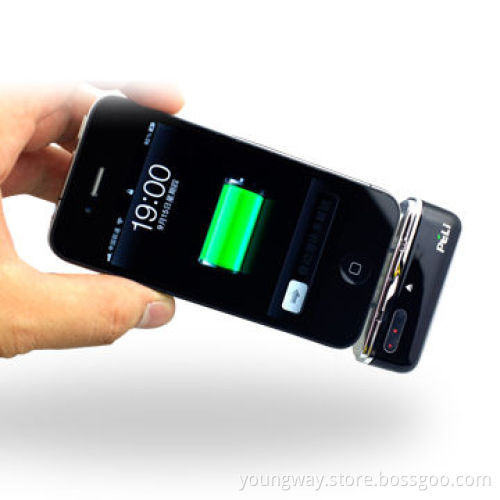 Power Bank for iPhone/iPod with 800mAh Capacity, 5V/500mA DC-in and 5V DC-out